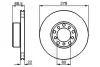 BOSCH DB Диск тормозной передний W126 80-85 0986478061