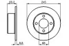 BOSCH AUDI Тормозной диск задний 100 0986478073