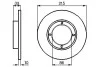 Тормозной диск BOSCH 0 986 478 376 (фото 1)