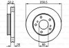 BOSCH NISSAN Тормозной диск пер. Serena 0986478485