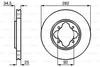Тормозной диск HONDA Accord ''F'''2,0-2,2''93-98 0986478634