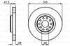 FIAT Тормозной диск передний Alfa Romeo 166 0986478669