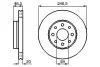 Тормозной диск BOSCH 0 986 478 878 (фото 1)