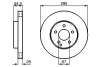 Гальмівний диск MB W211 \'\'F \'\'02>> - заміна на 0986479039 BOSCH 0986479038 (фото 5)