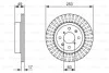 Тормозные диски Opel Agila. Suzuki Ignis II 1.0-1.5 05.00- BOSCH 0 986 479 790 (фото 1)