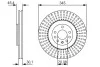 Тормозной диск BOSCH 0 986 479 A24 (фото 1)