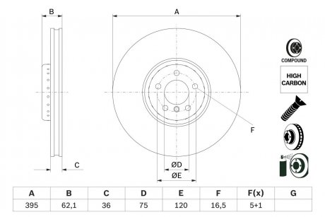 Автозапчастина BOSCH 0986479E83 (фото 1)