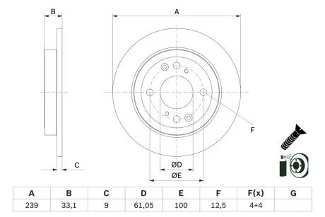 Автозапчастина BOSCH 0986479E95 (фото 1)