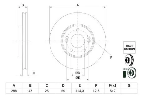 Автозапчасть BOSCH 0986479G24