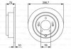 BOSCH Диск торм. задн. KIA OPIRUS 03- 0986479V53