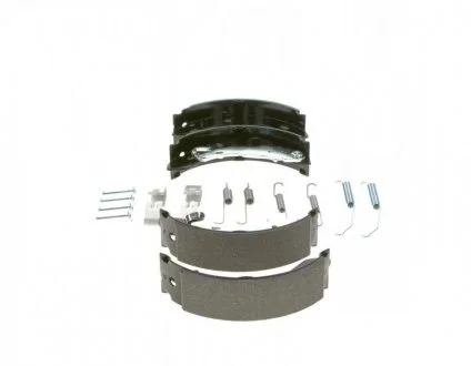 Тормозные колодки, барабанные BOSCH 0 986 487 565