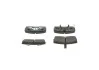 DAIHATSU Колодки тормозные передние CHARADE 87-93 BOSCH 0986493390 (фото 3)