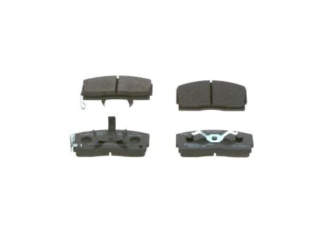 DAIHATSU Колодки тормозные передние CHARADE 87-93 BOSCH 0986493390