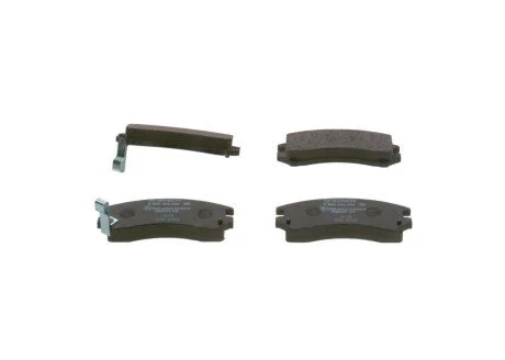 NISSAN Колодки тормозные передние SUNNY 1.6 B12 86- BOSCH 0986493450
