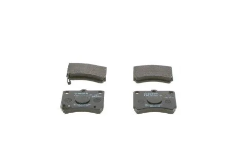 Гальмівні колодки, дискове гальмо (набір) BOSCH 0986493550