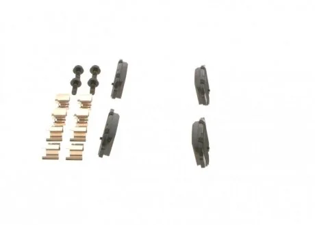Тормозные колодки, дисковые BOSCH 0 986 494 030