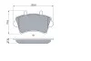 Тормозные колодки дисковые BOSCH 0 986 494 031 (фото 5)