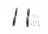 Гальмівні колодки дискові FIAT Doblo/Idea/Multipla "F "99>> BOSCH 0 986 494 074 (фото 2)