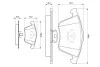 Тормозные колодки, дисковые BOSCH 0 986 494 077 (фото 2)