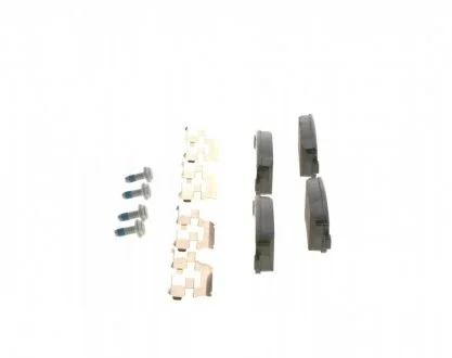 Тормозные колодки, дисковые BOSCH 0 986 494 126