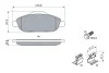 Колодки гальмівні дискові BOSCH 0 986 494 261 (фото 5)