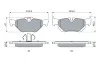 Тормозные колодки дисковые BOSCH 0 986 494 272 (фото 5)