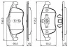 Колодки гальмівні дискові BOSCH 0 986 494 381 (фото 7)