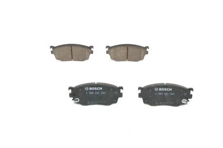 MAZDA Тормозные колодки перед. 626 97- BOSCH 0986494394