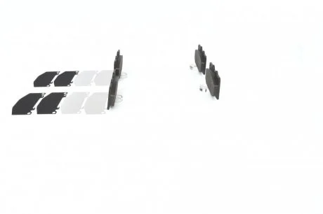 Гальмівні колодки, дискові BOSCH 0 986 494 398
