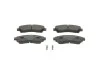 Комплект гальмівних колодок передн , MAZDA B-SERIE 2.2-2.6 01.85-06.99 0986494503