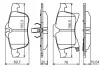 Гальмівні колодки, дискові BOSCH 0 986 494 513 (фото 7)