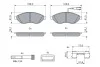 Тормозные колодки, дисковые BOSCH 0 986 494 581 (фото 7)