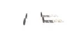 Тормозные колодки, дисковые BOSCH 0 986 494 587 (фото 4)