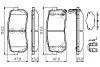 Гальмівні колодки, дискові BOSCH 0 986 494 608 (фото 7)