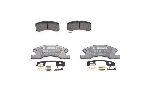 Тормозные колодки, дисковые BOSCH 0 986 494 610