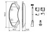 Тормозные колодки, дисковые BOSCH 0 986 494 613 (фото 5)