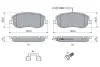 Тормозные колодки, дисковые BOSCH 0 986 494 615 (фото 5)
