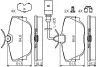 Тормозные колодки, дисковые BOSCH 0 986 494 619 (фото 7)