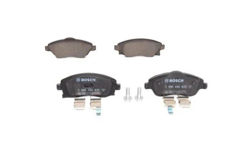 Тормозные колодки, дисковые BOSCH 0 986 494 625