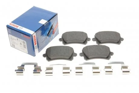Тормозные колодки, дисковые BOSCH 0 986 494 626