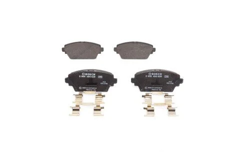 Тормозные колодки, дисковые BOSCH 0 986 494 629
