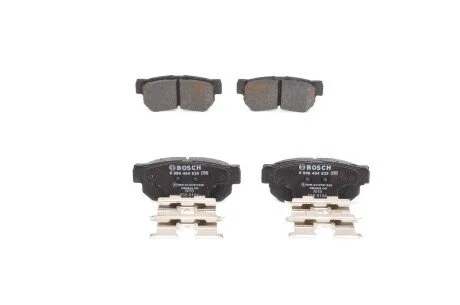 Тормозные колодки, дисковые BOSCH 0 986 494 635
