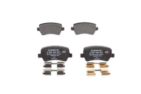 Тормозные колодки, дисковые BOSCH 0 986 494 641