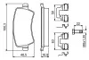 Тормозные колодки, дисковые BOSCH 0 986 494 641 (фото 7)