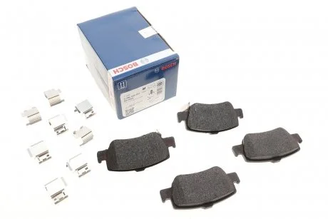 Тормозные колодки, дисковые BOSCH 0 986 494 651