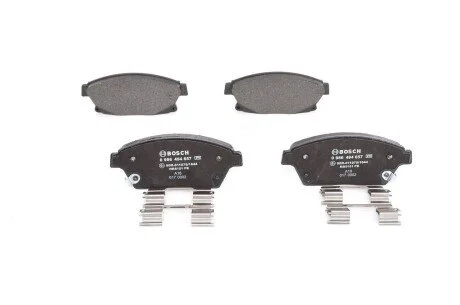 Тормозные колодки, дисковые BOSCH 0 986 494 657 (фото 1)