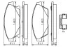 Тормозные колодки, дисковые BOSCH 0 986 494 657 (фото 7)