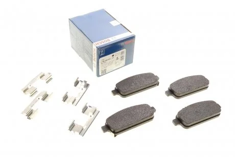 Тормозные колодки, дисковые BOSCH 0 986 494 666