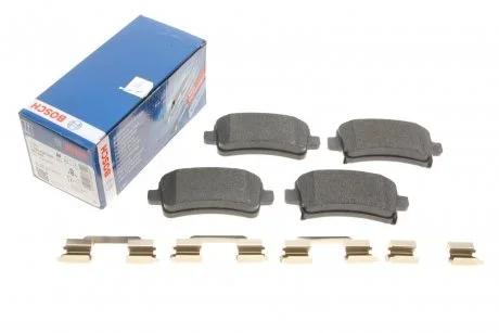 Тормозные колодки, дисковые BOSCH 0 986 494 668