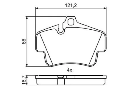 Автозапчасть BOSCH 0986494699 (фото 1)